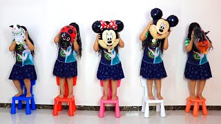 Musica Cinco Macaquinhos Chanson Cinq Pes Singes Comptines Et Chansons A Bebe Chanson