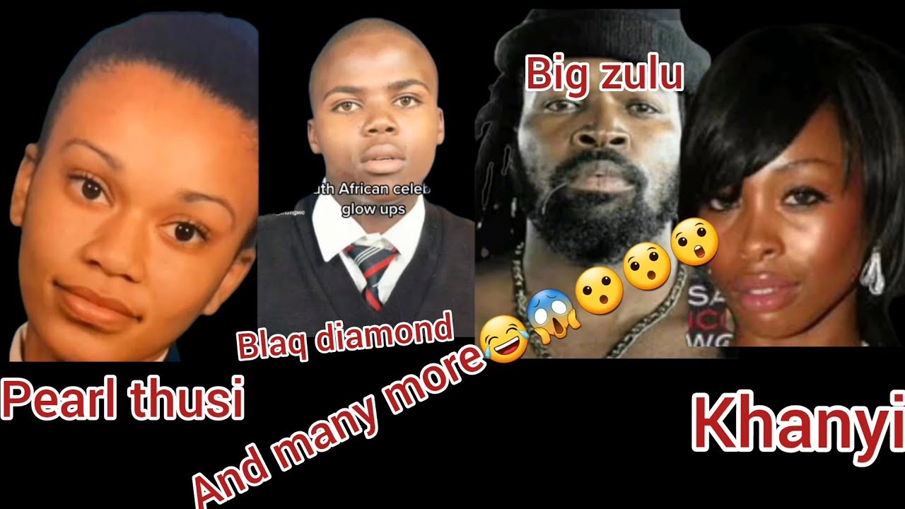 SA celebrity Glow ups beforeafter ft @CassperNyovestOfficial @UMUTHI ...