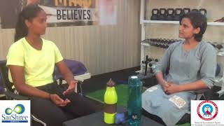 Saishree Hospital Interview - Vaishnavi Adkar - A Budding Tennis Player & Former Saishree Patient. screenshot 3