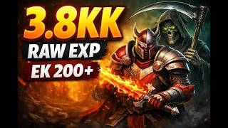 FAST EXP KNIGHT GUIDE – GRIM REAPERS YALAHAR 🔥 3.8KK RAW | EK 200–300 | TIBIA