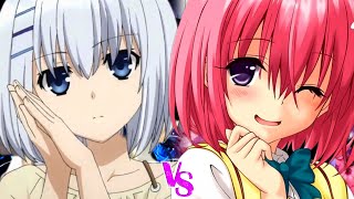 TOBIICHI ORIGAMI VS MOMO BELIA DEVILUKE || DTDC || SAGA HAREM || RitoRap ft Laury &amp; Airi Himitsu