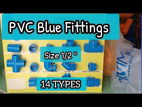 14 Types of PVC Blue Pipe