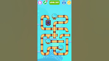Save The Fish level 287 / Fishdom / Pull The Pin All levels gameplay