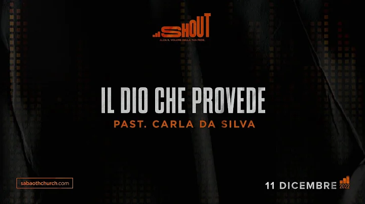 Domenica Gospel @ Pisa| Il Dio che provede | Past. Carla da Silva | 11/12/22