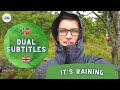 Dual Subtitles in Norwegian &amp; English #5 - Outside in the Rain | Learn Norwegian Naturally