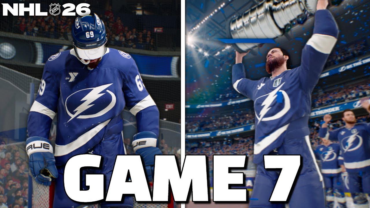 GAME 7 STANLEY CUP FINALS - NHL 26 Be a Pro #7