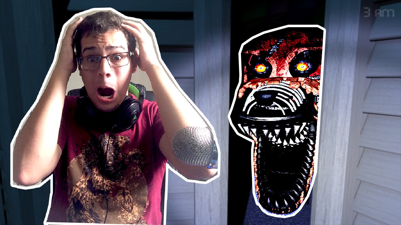 Como jogar FNAF 4 ou Five Nights at Freddy's 4