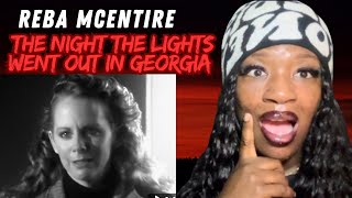 She is an amazing storyteller! Reba Mcentire - The Night The Lights Went Out In Georgia | Reaction 