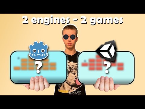 Unity or Godot: Comparison of 1 game made on 2 game engines