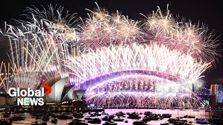 New Year's 2024: Sydney, Australia puts on stunning fireworks show image