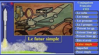 Conjugaison française CE2 : (9/10) Le futur simple des verbes des 3 groupes