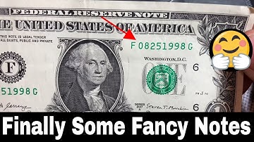 Searching Bank Notes for Rare Star Notes and Fancy Serial Numbers