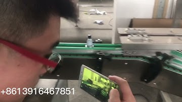 Automatic hand sanitizer gel bottle filling capping labeling machine filling whole line Egypt client