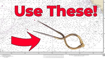 Chartwork Tutorial: How To Measure Distances On A Nautical Chart