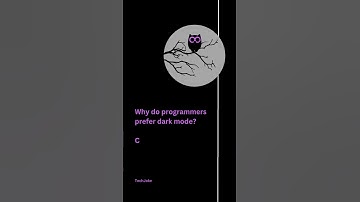 Why do programmers prefer dark mode Cause light attracts bugs