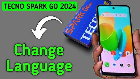 Techno Spark Go 2024 language kaise change kare, how to set system language in tecno, language setti