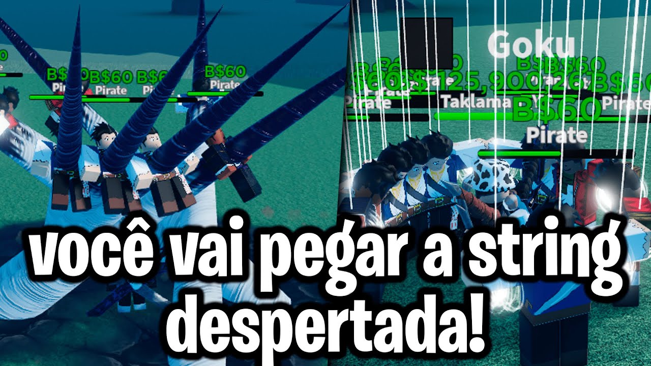 SHOWCASE DA STRING DESPERTADA NO BLOX FRUITS [ROBLOX] 