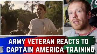 Army Veteran Reacts to Captain America Training