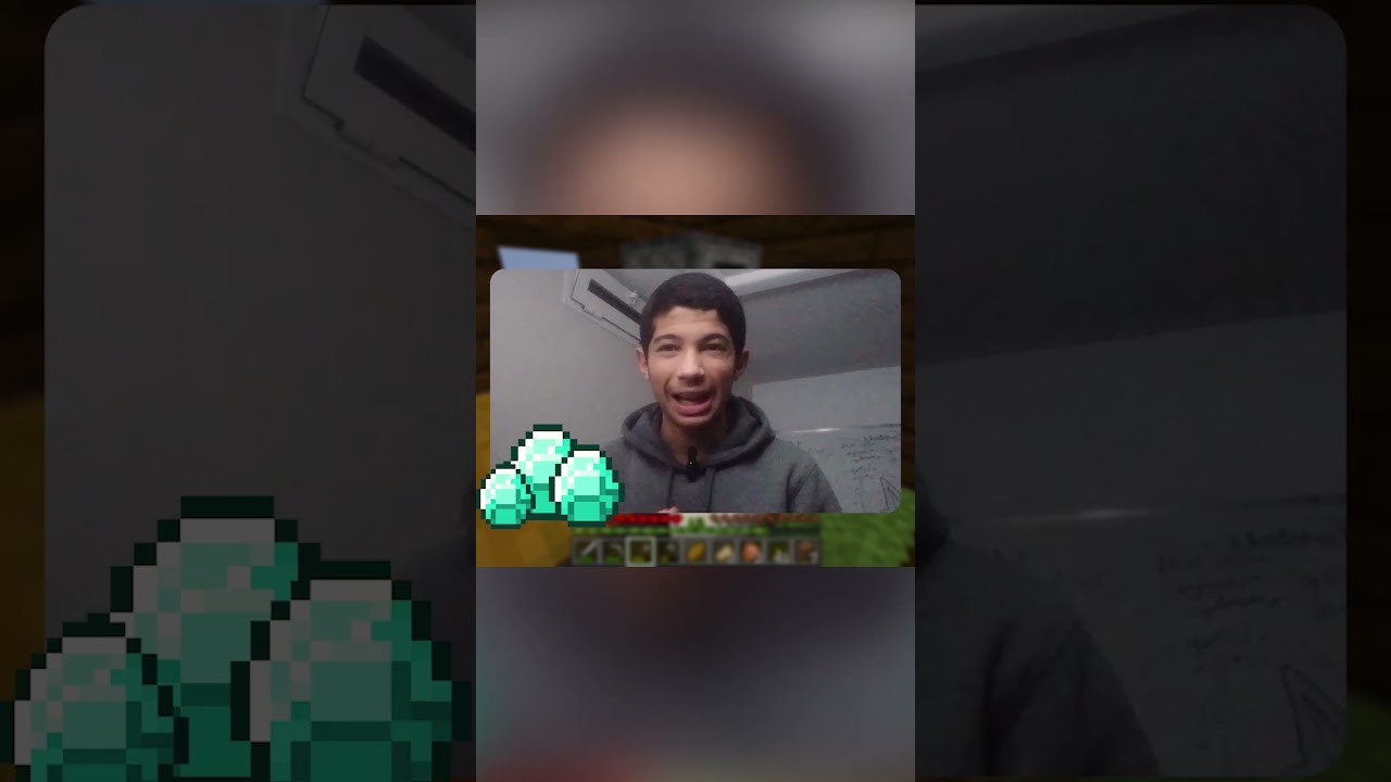 تحدي البحث عن الماس...والصدمة!😨 #minecraft #challenge