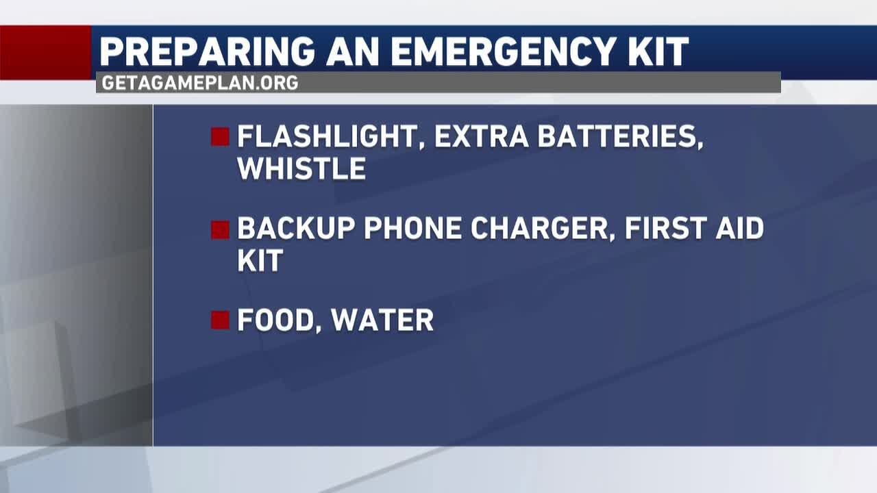 Here's how to prepare an emergency kit for severe weather - YouTube