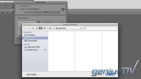 Avid Media Composer   Creating a new Project