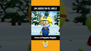 UN JUEGO EN EL HIELO #Shorts #PororoElPequeñoPingüino