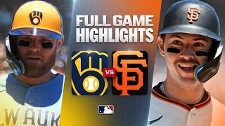 BREWERS vs  GIANTS  Official Full Game Highlights July 29   2026 MLB Season