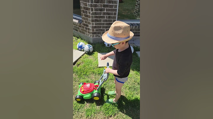 kid mowing the lawn #kid#lawncare