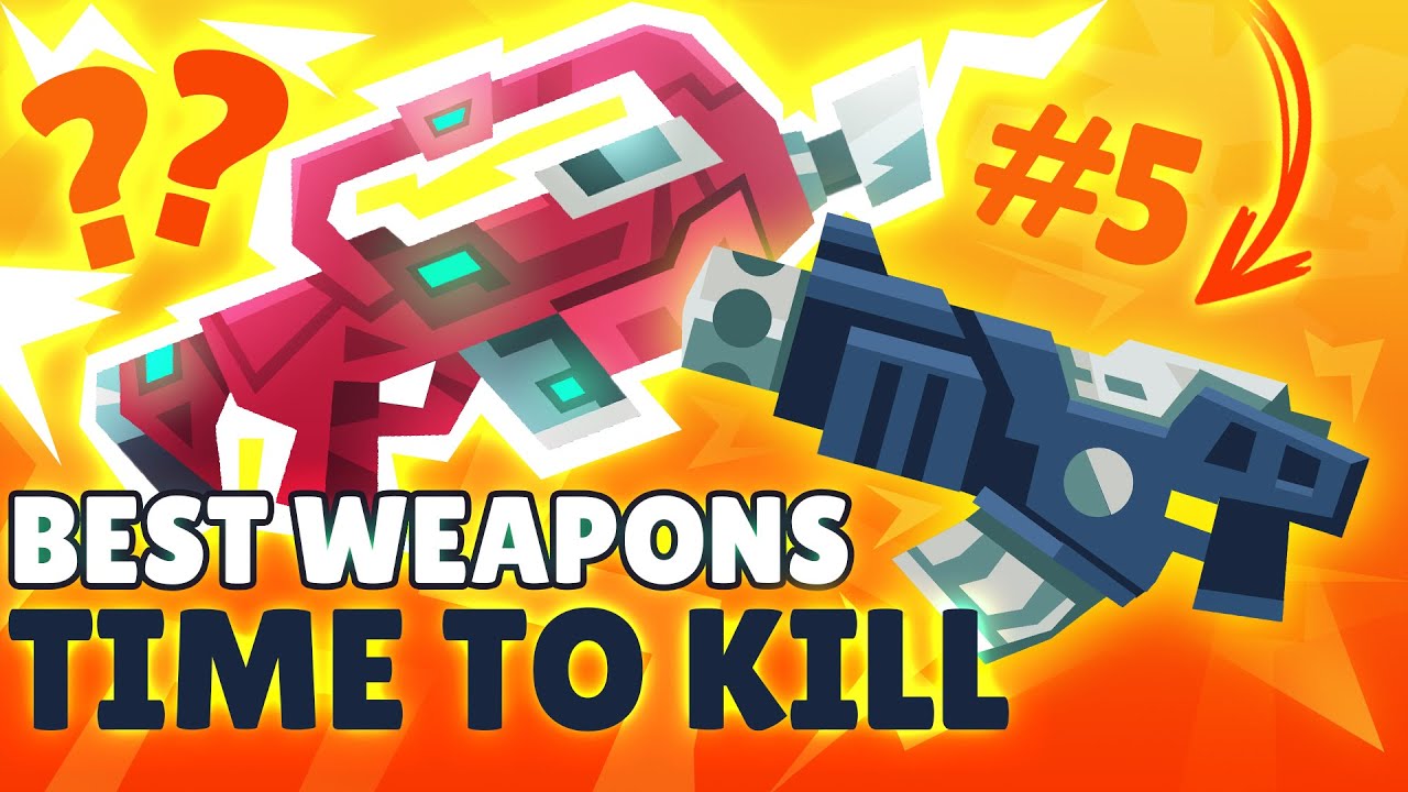 Best Weapons | Time to Kill Comparison | Bullet League