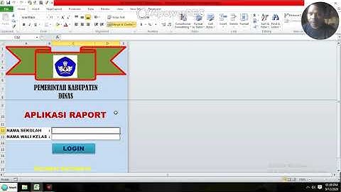 Membuat form login tanpa menggunakan VBA