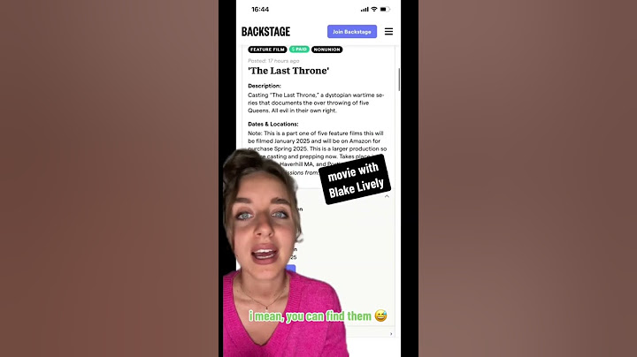 #actingtips #backstage  #casting #castingcall #acting #websitereview #actorslife #aspiringactor