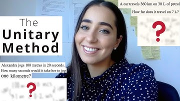 The Unitary Method | HSC Maths General