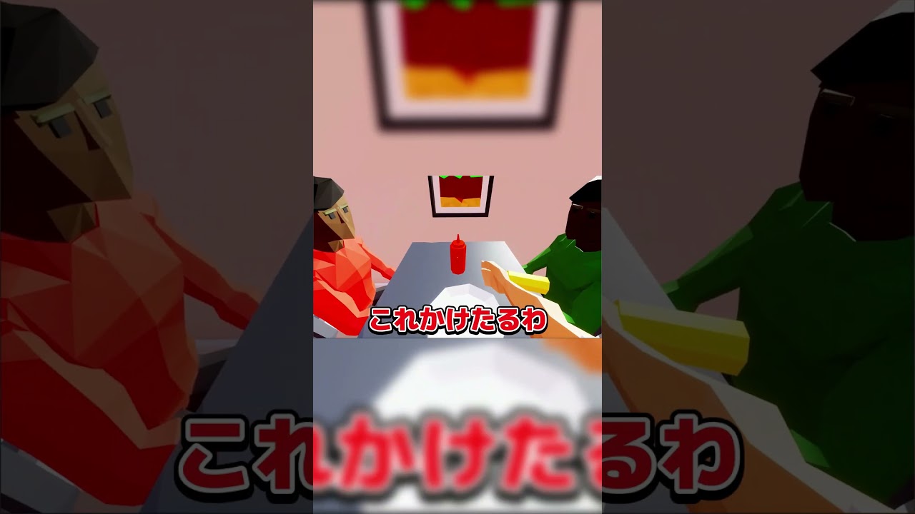 片腕で飲食店経営する実況者 #shorts