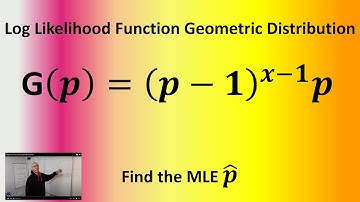Maximum Likelihood Estimate of the Geometric Distribution
