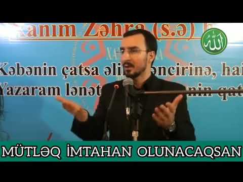 Hacı Tale - Mütləq İmtahan olunacaqsan #DiniStatus #Abuneol #Dini #Status