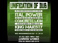 Uni of dub  concrete lion  king majesty  ital power  green works bristol sat 24th feb 2024