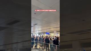Europe Immigration delays 😳 #shorts #immigration #europe