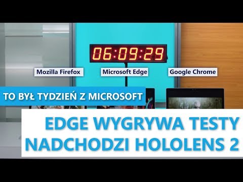 Edge wygrywa testy i nadchodzi HoloLens 2 | To był tydzień z Microsoft #17