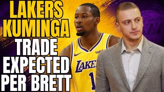 LAKERS EXPECTED TO TRADE FOR JONATHAN KUMINGA! PER BRETT SIEGEL