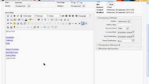 Joomla Plugin. JCE Advanced Link For Sobi2. Video Manual