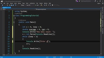C# While loop