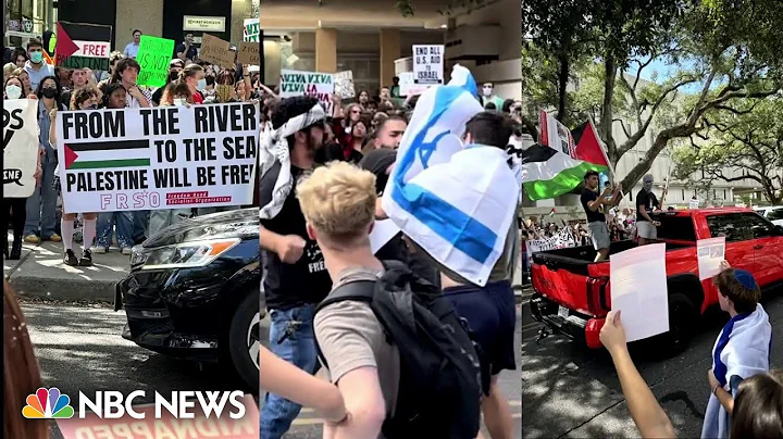 Tensions on college campuses escalating amid Israel-Hamas war