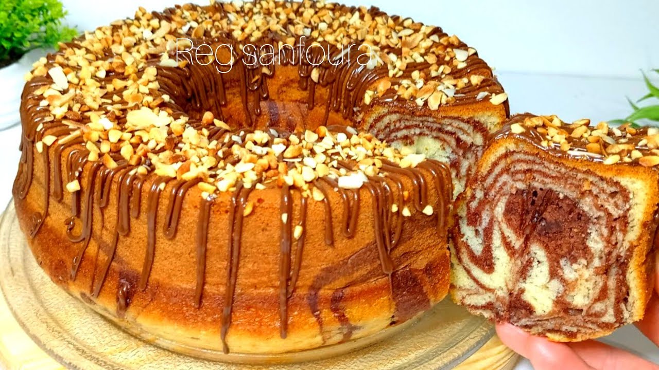 📍دارت ضجة كبيرة هاد الايام 🔥 كيكة الرخامية الشهيرة سهلة واقتصادية مستحيل تجربيها ومتعاوديهاش