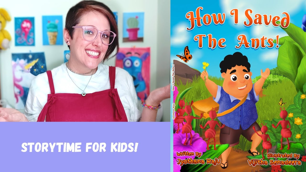 📚 Kids Book Read Aloud: HOW I SAVED THE ANTS! by Jyothsna Raju - YouTube