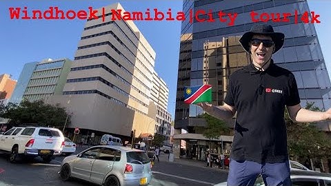 This is WINDHOEK Africa’s Best City. #Modernity #Parks #markets #4k 🇳🇦