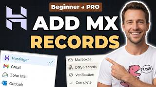 Как добавить MX-записи в домен Hostinger, подключить Gmail, Zoho Mail и другие приложения в 2026 ... screenshot 2
