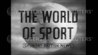 1946 UK: SPORTS: AA athletics meeting at Southampton