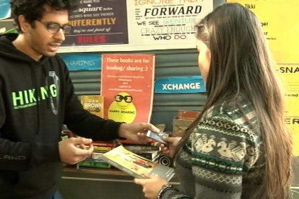 Exchange a book for a meal at this Delhi University cafe