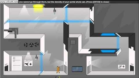 Portal: The Flash Version Walkthrough (Part 1)