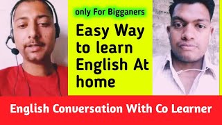 English Conversation Practice With Co Learner #english